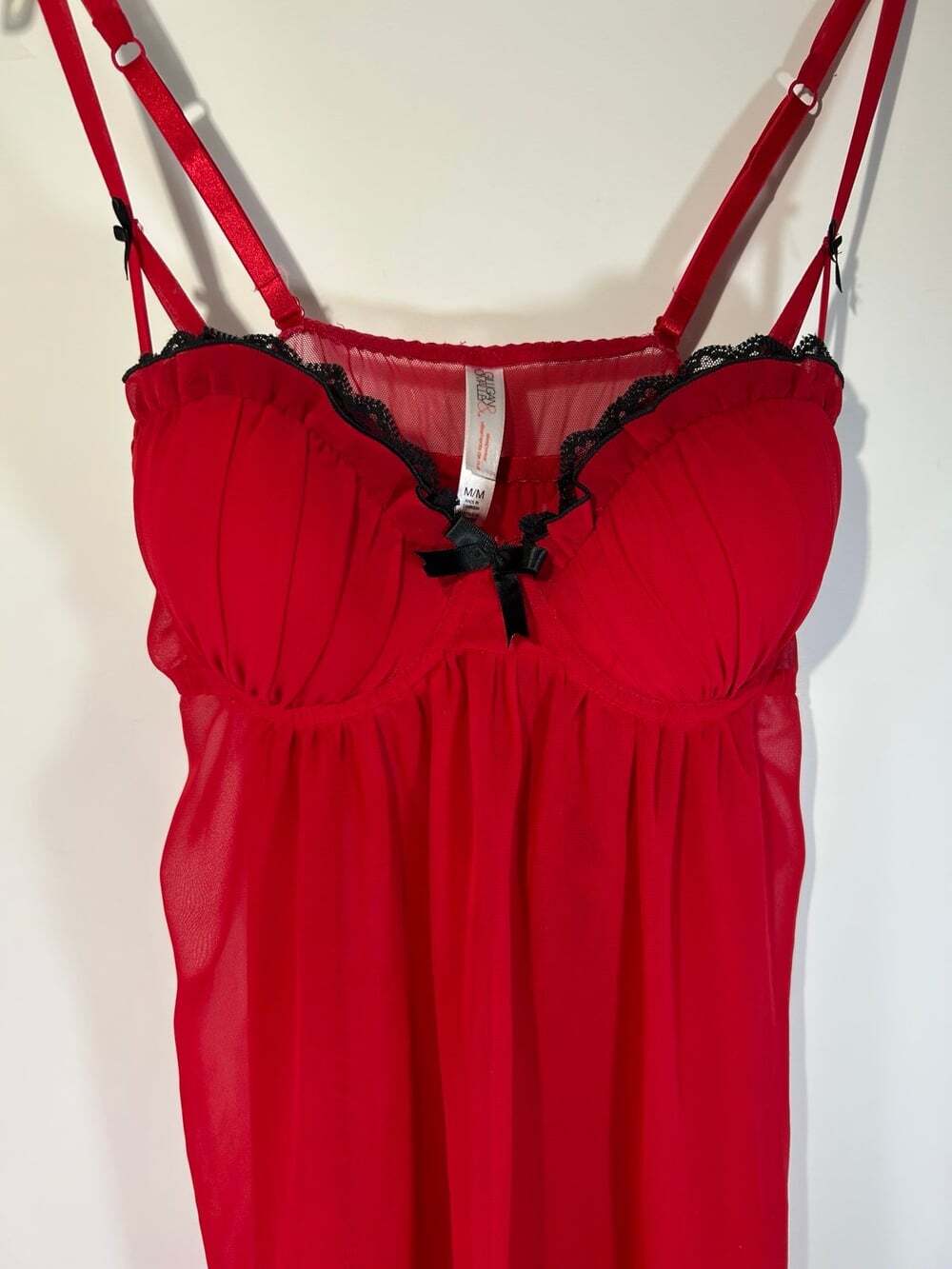 Red Sexy Lingerie NWT teddy Medium
